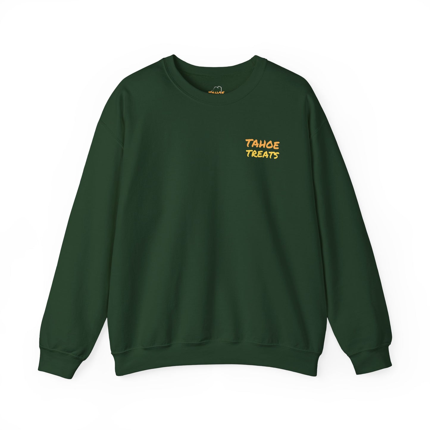 Tahoe Treats Retro Lake Tahoe Graphic Crewneck Sweatshirt