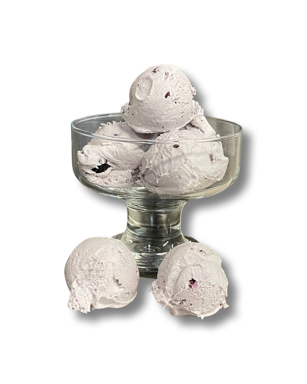 Freeze Dried Blueberry Ice Cream by Tahoe Treats