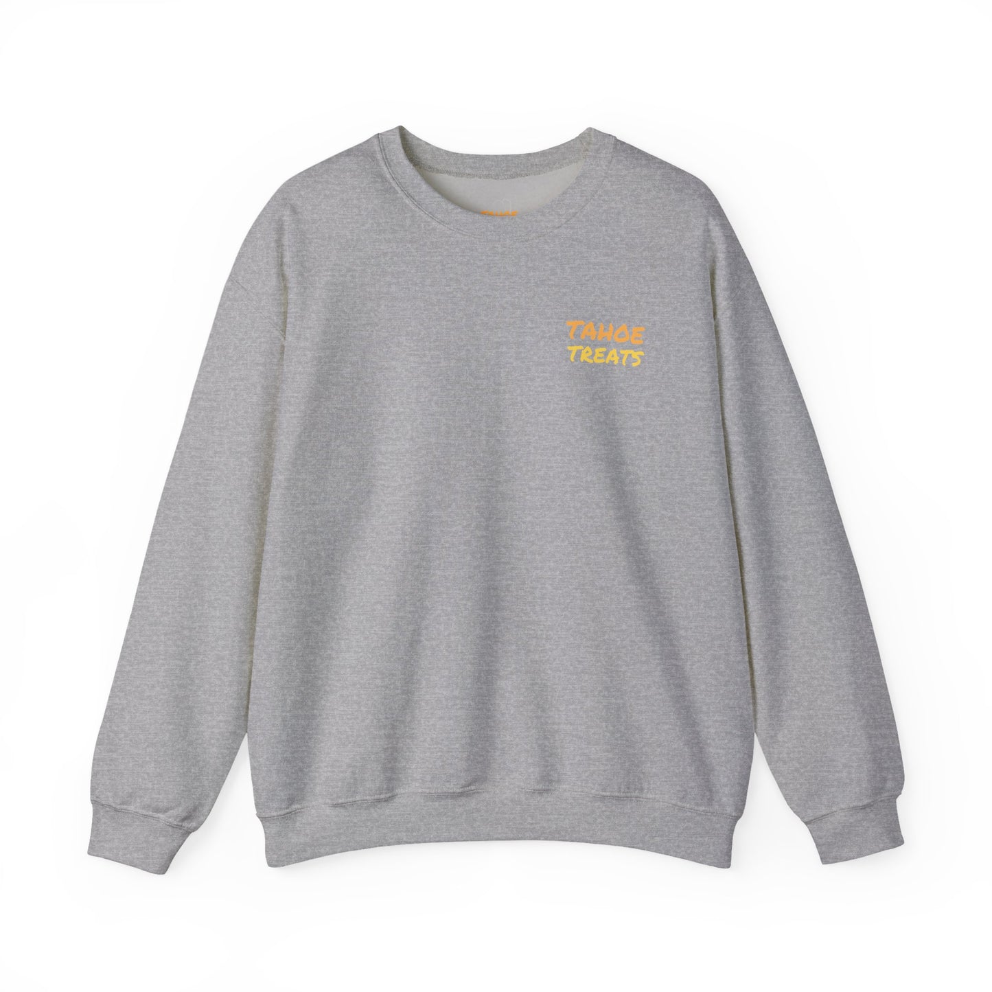 Tahoe Treats Retro Lake Tahoe Graphic Crewneck Sweatshirt