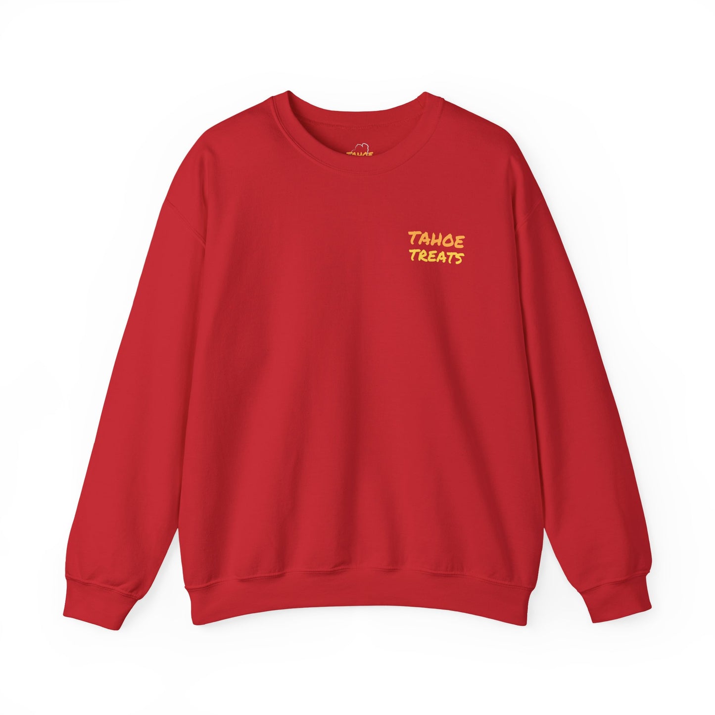 Tahoe Treats Retro Lake Tahoe Graphic Crewneck Sweatshirt