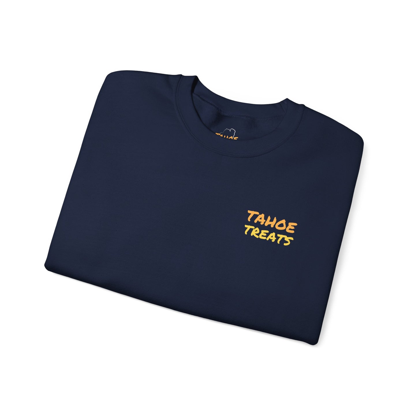 Tahoe Treats Retro Lake Tahoe Graphic Crewneck Sweatshirt
