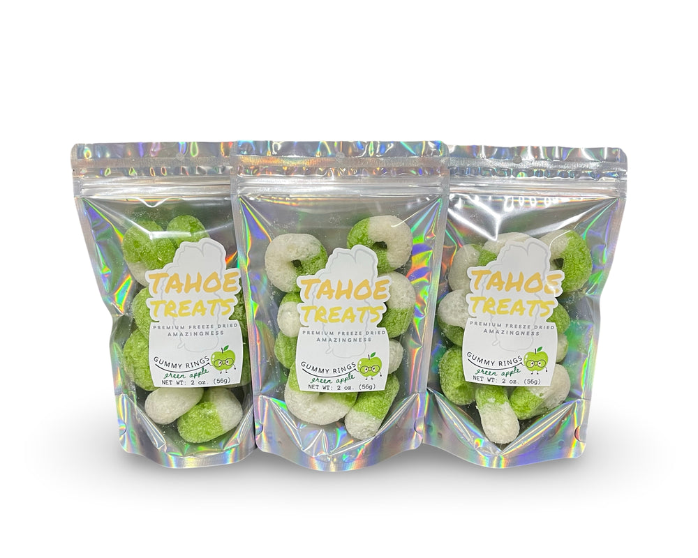 Freeze Dried Green Apple Gummy Rings, photo 4