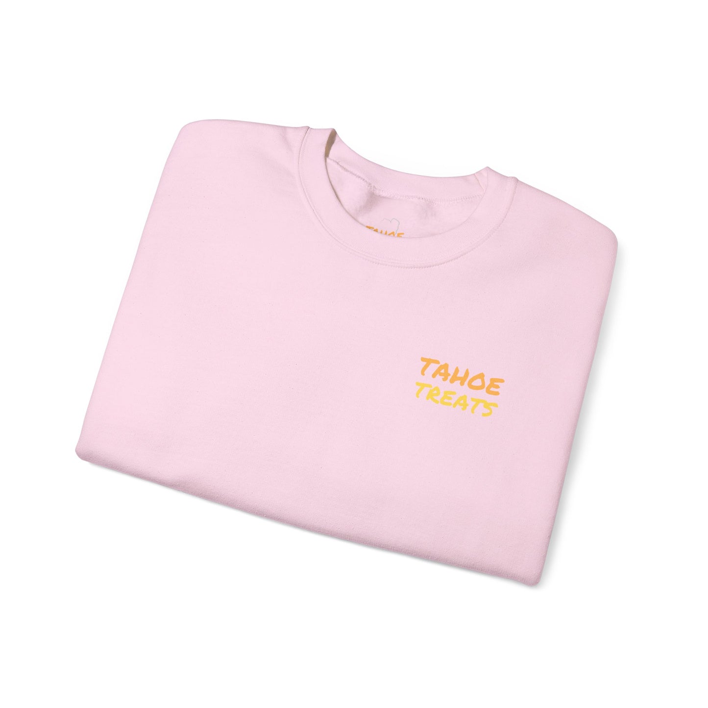 Tahoe Treats Retro Lake Tahoe Graphic Crewneck Sweatshirt