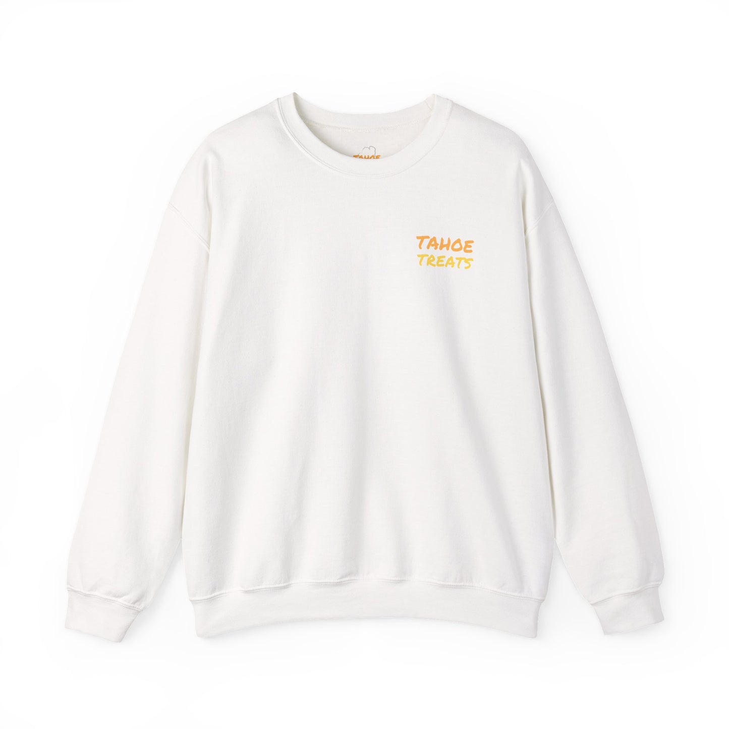 Tahoe Treats Retro Lake Tahoe Graphic Crewneck Sweatshirt