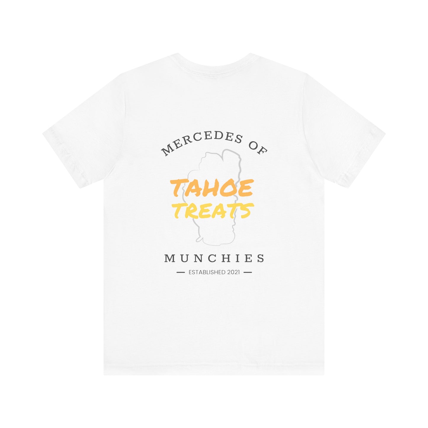 Tahoe Treats Unisex Short Sleeve Tee - Perfect for Adventure Lovers