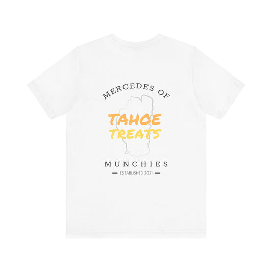Tahoe Treats Unisex Short Sleeve Tee - Perfect for Adventure Lovers