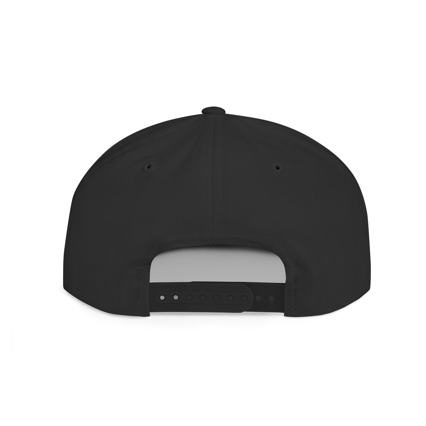 Tahoe Treats Snapback Hat — Retro Script Logo Flat Bill Cap