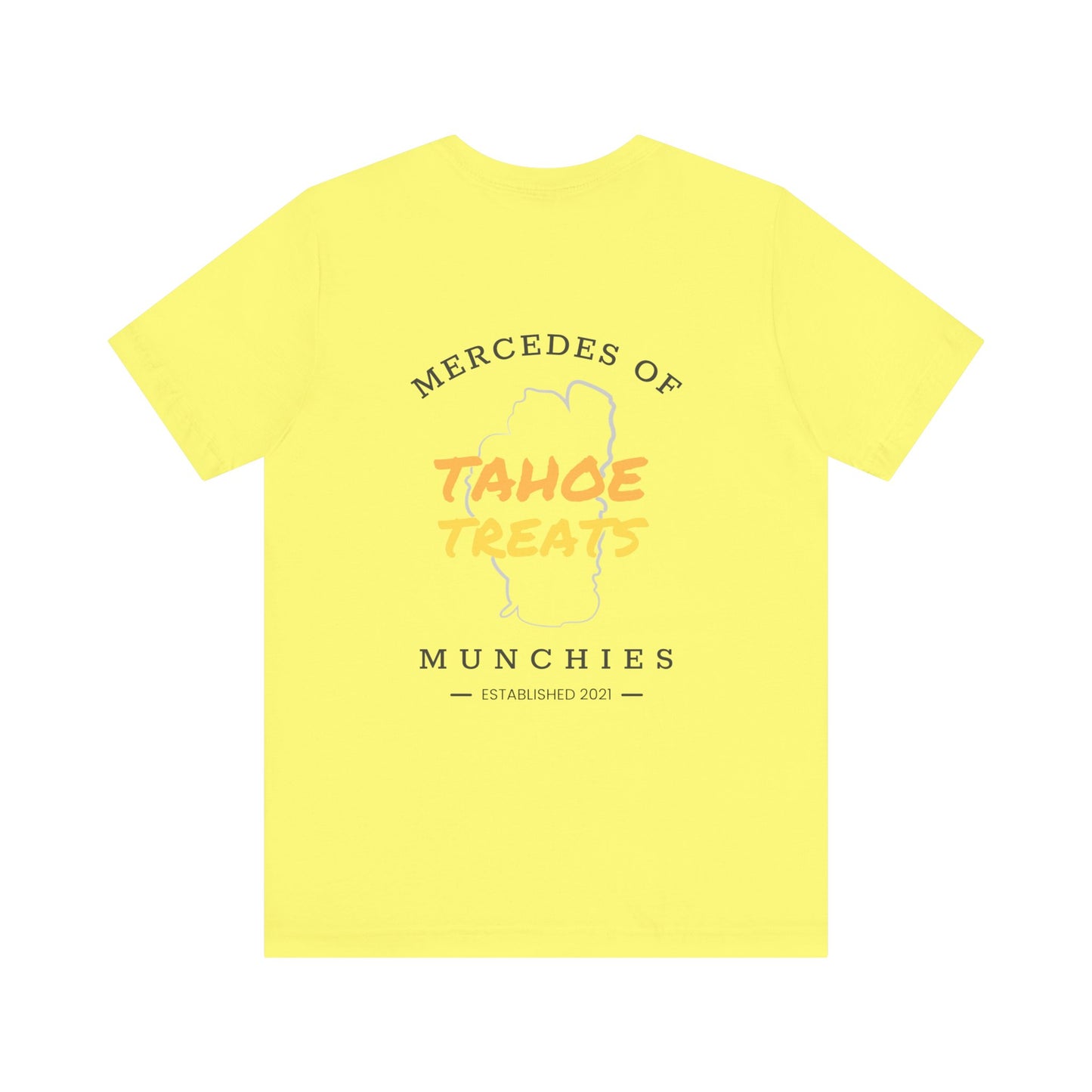 Tahoe Treats Unisex Short Sleeve Tee - Perfect for Adventure Lovers
