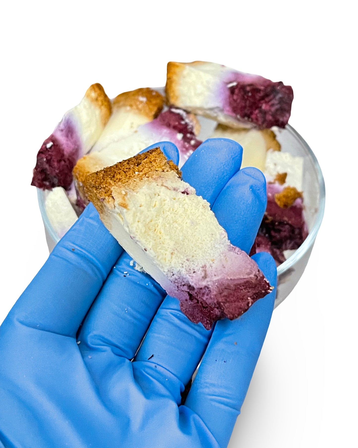 CHEESECAKE BITES - KETO Blueberry [Sugar Free]