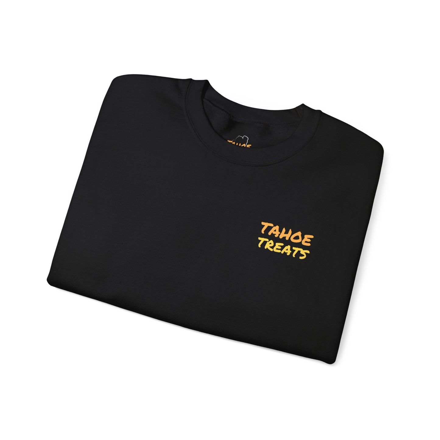 Tahoe Treats Retro Lake Tahoe Graphic Crewneck Sweatshirt