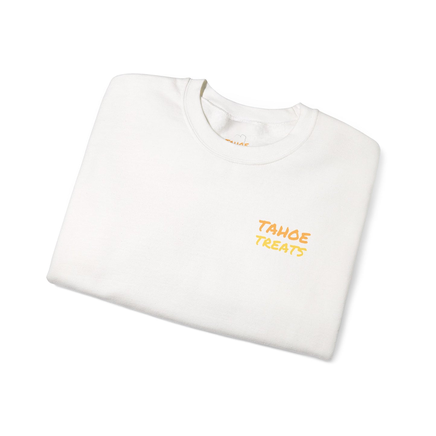 Tahoe Treats Retro Lake Tahoe Graphic Crewneck Sweatshirt