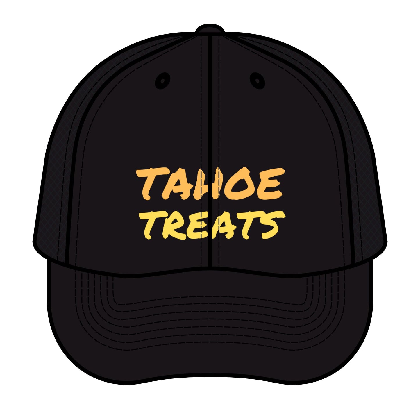 Trucker Hat — Retro "Tahoe Treats" Mesh Cap