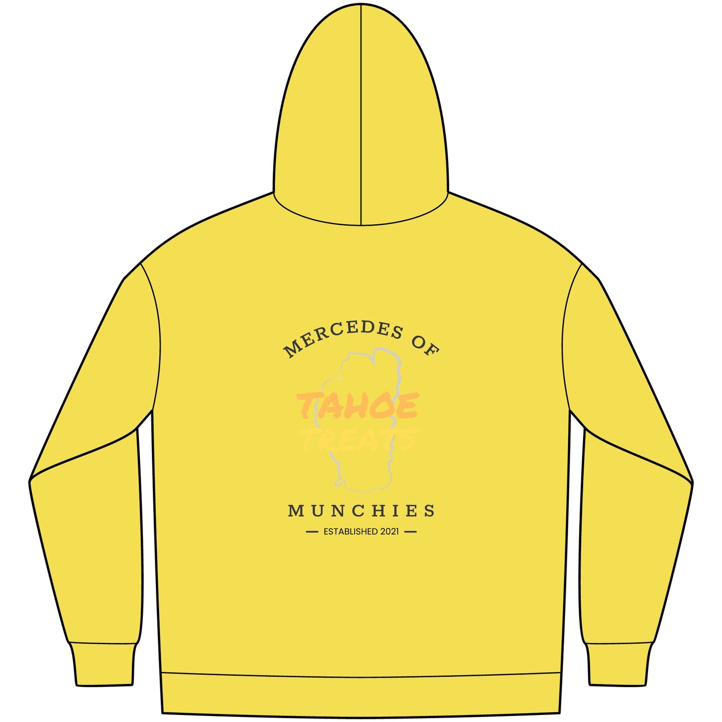 Tahoe Treats Men's Fleece Hoodie