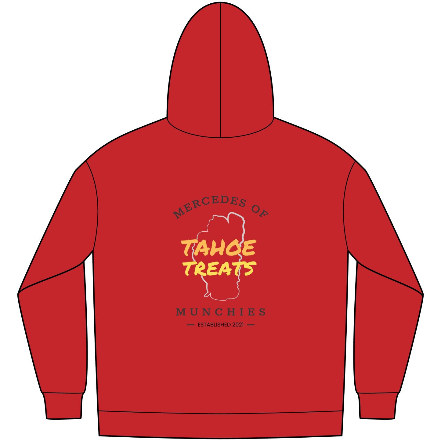 Tahoe Treats Men's Fleece Hoodie