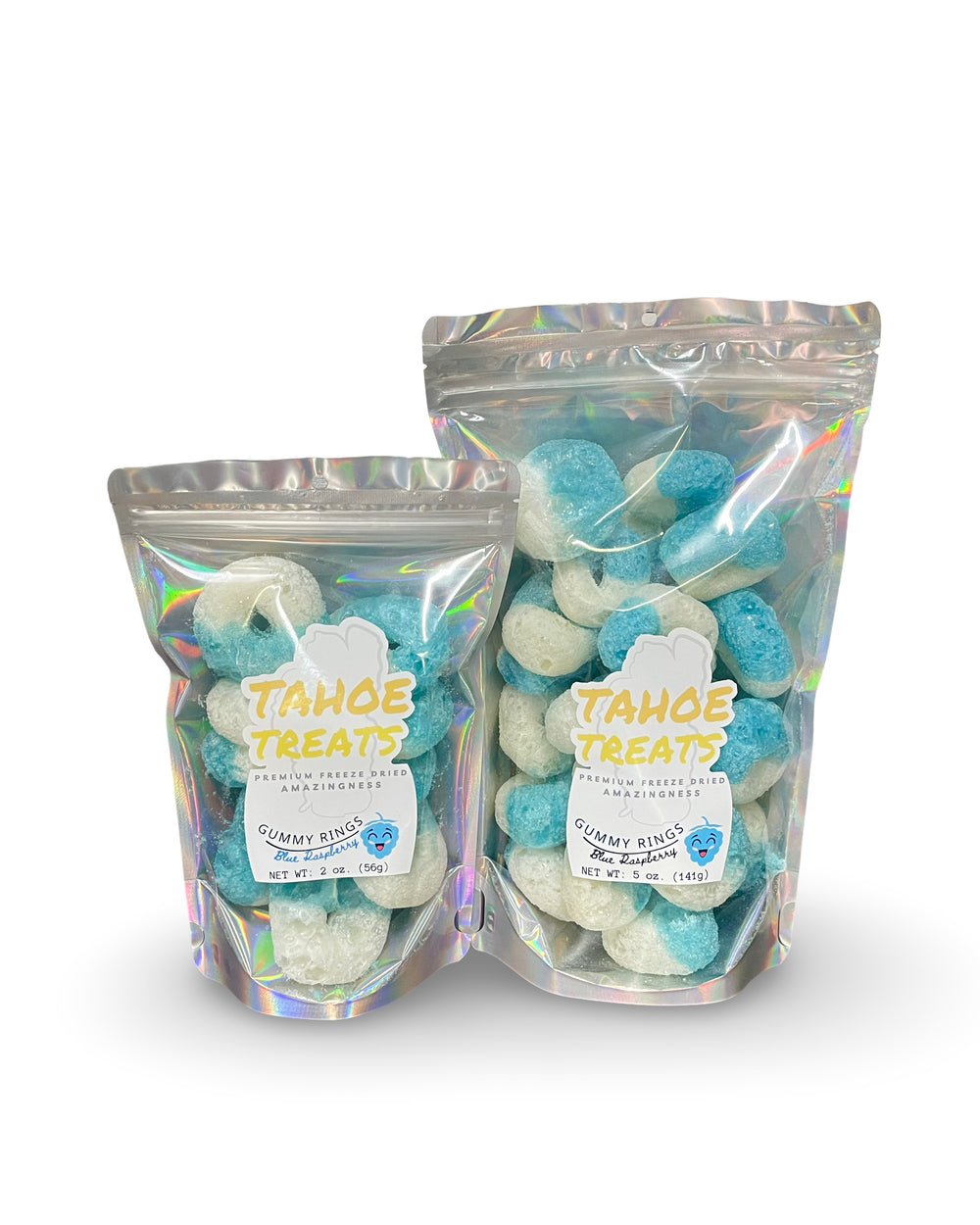 Freeze Dried Blue Raspberry Gummy Rings, photo 6