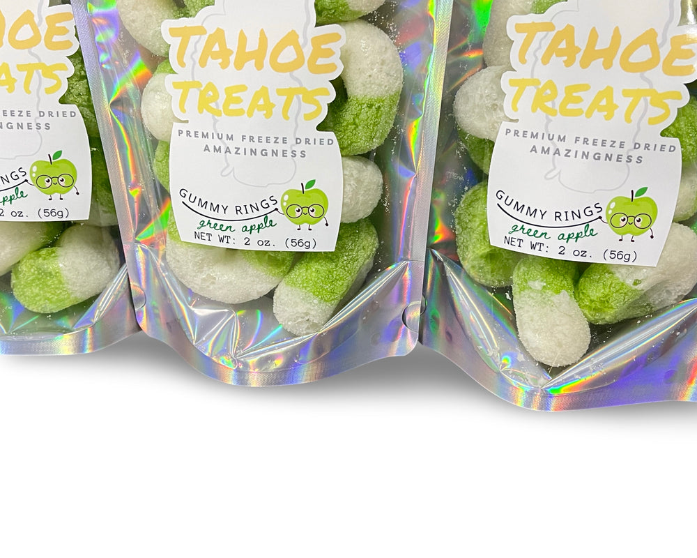Freeze Dried Green Apple Gummy Rings, photo 3