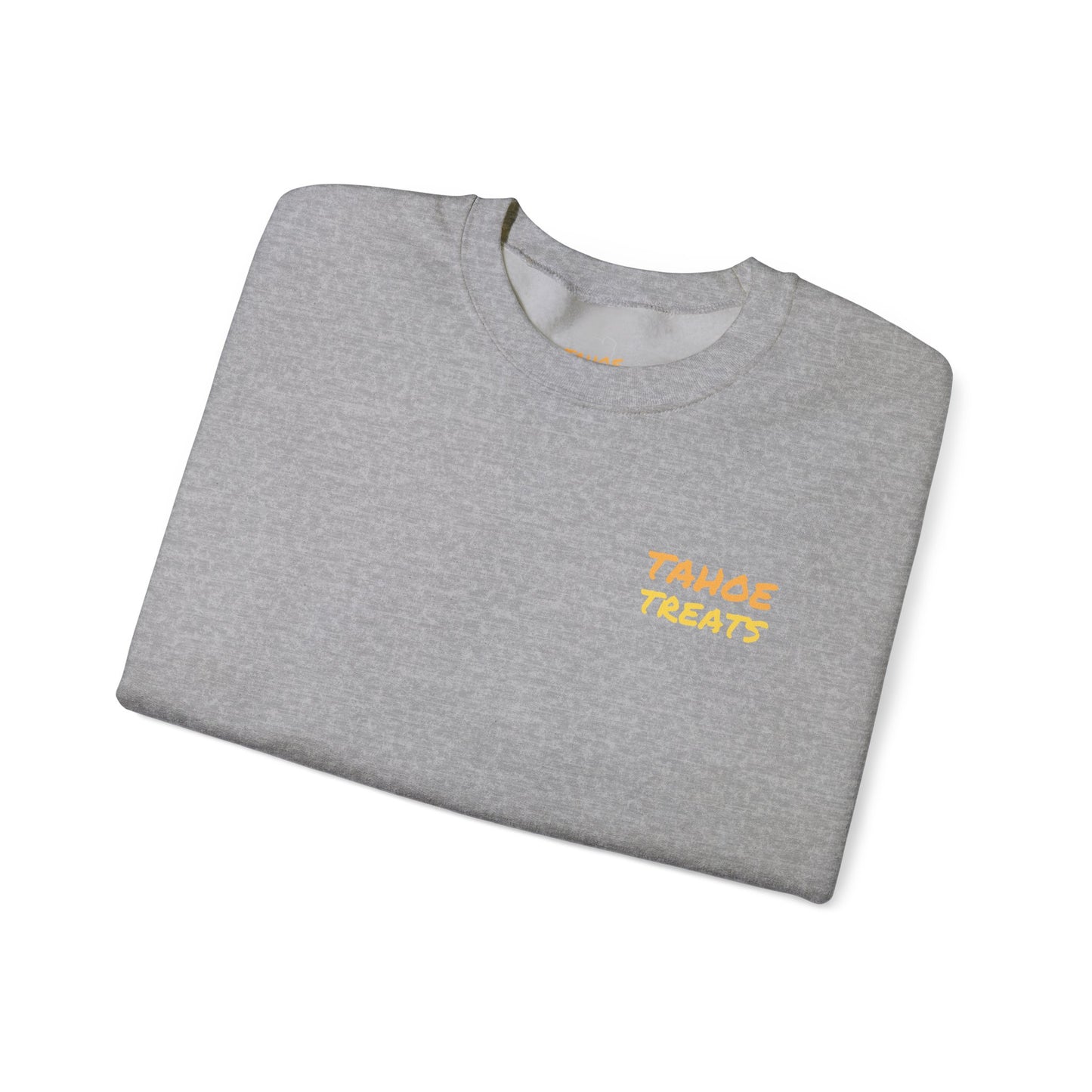 Tahoe Treats Retro Lake Tahoe Graphic Crewneck Sweatshirt