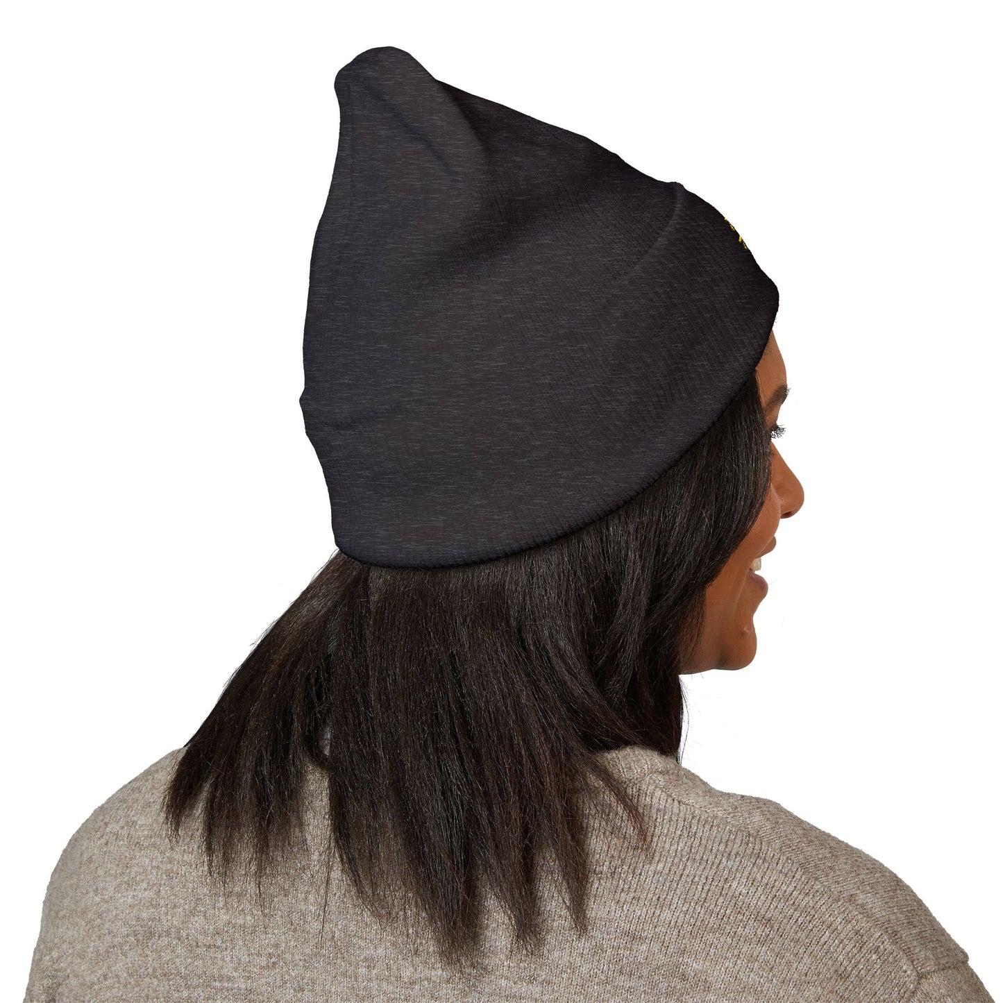 Embroidered Cuffed Beanie