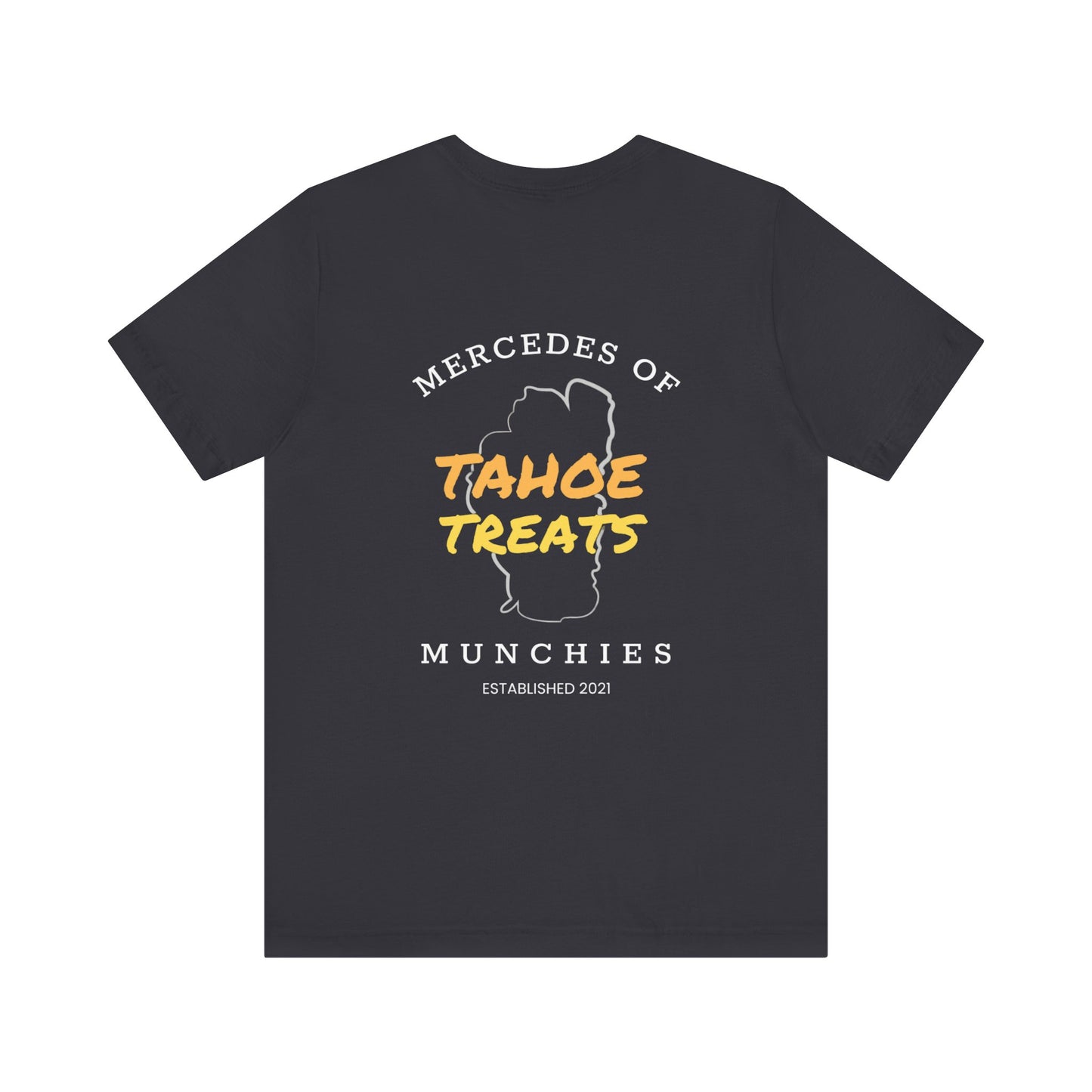 Tahoe Treats Unisex Short Sleeve Tee - Perfect for Adventure Lovers