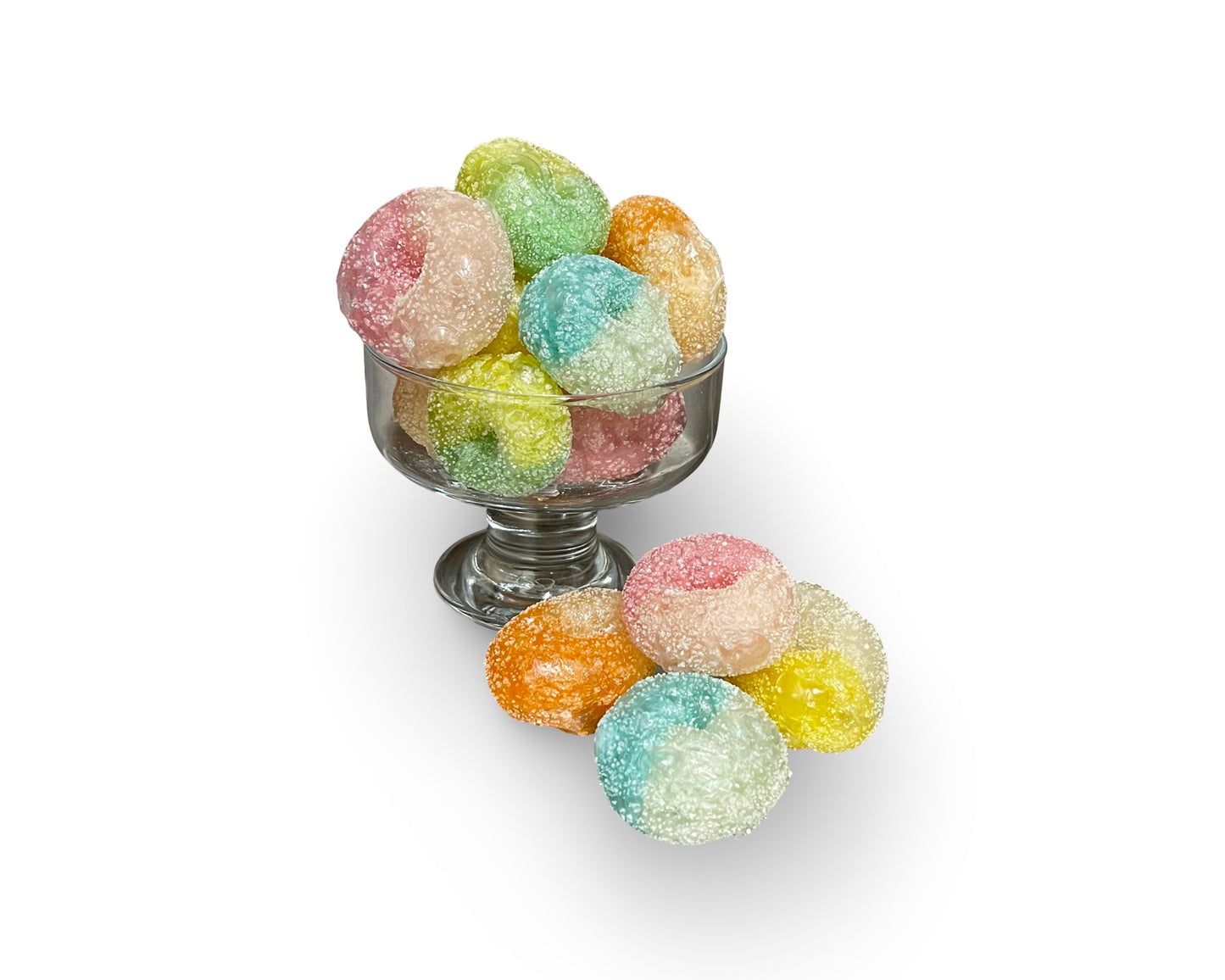 GUMMY RINGS - Mini Sour Pucker Rings 2 oz