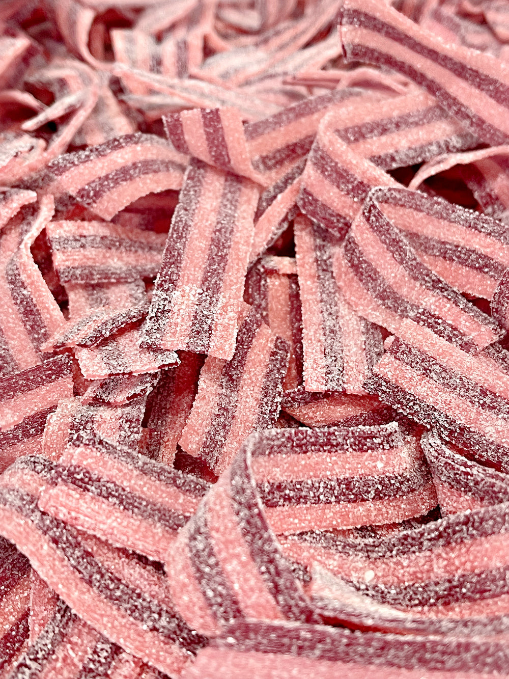 Freeze Dried Raspberry Cherry Sour Belts by Tahoe Treats