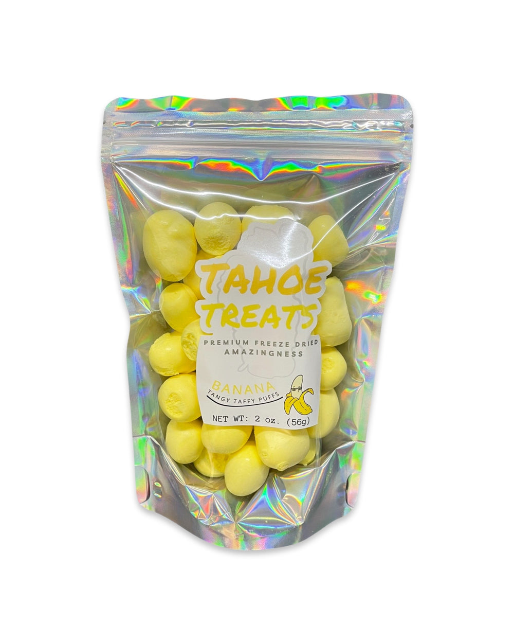 Freeze Dried Banana Tangy Taffy Puffs, photo 3