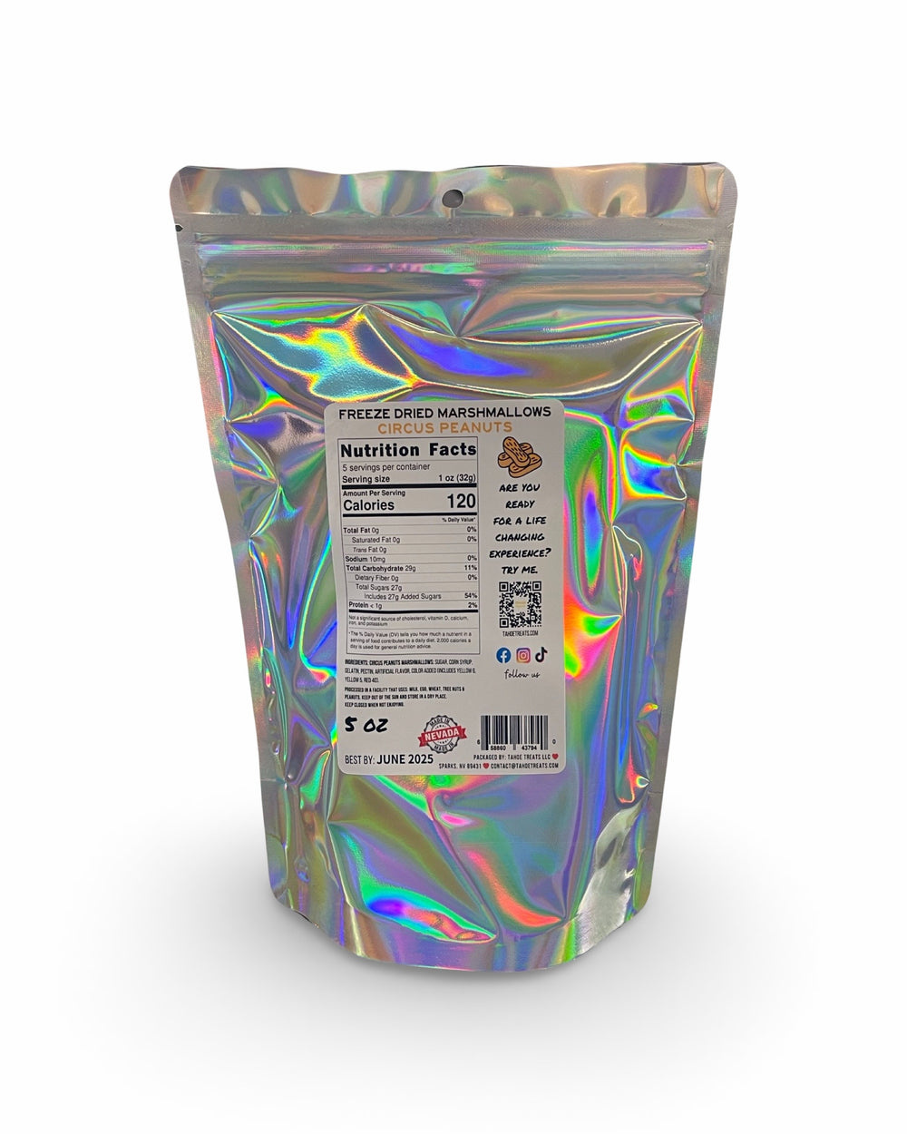 Freeze Dried Circus Peanut Marshmallows, photo 5