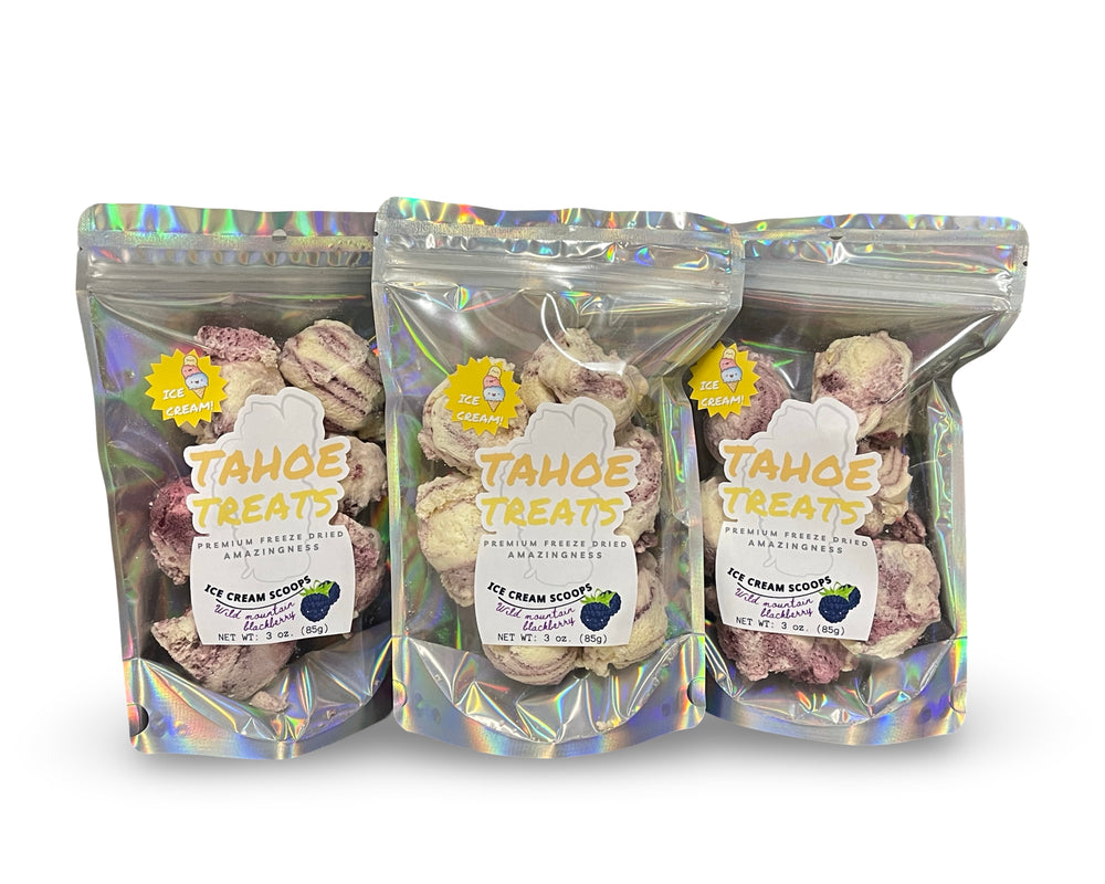 Freeze Dried Wild Mountain Blackberry Ice Cream, photo 3