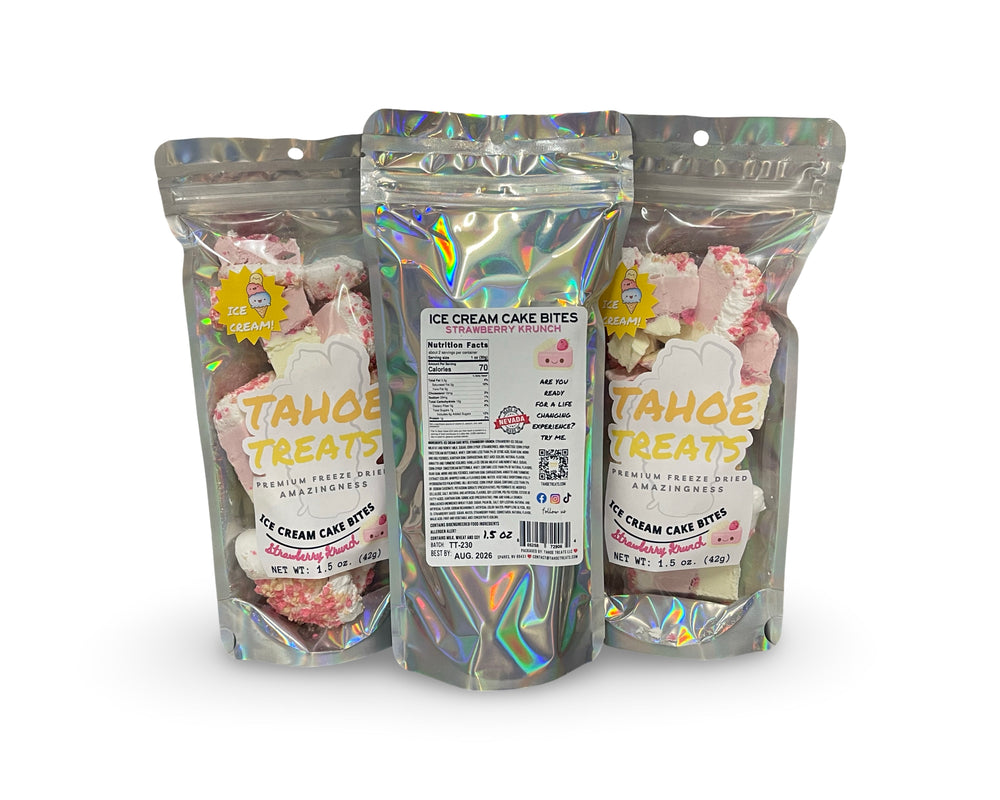 Freeze Dried Strawberry Crunch Ice Cream Cake Bites, photo 7