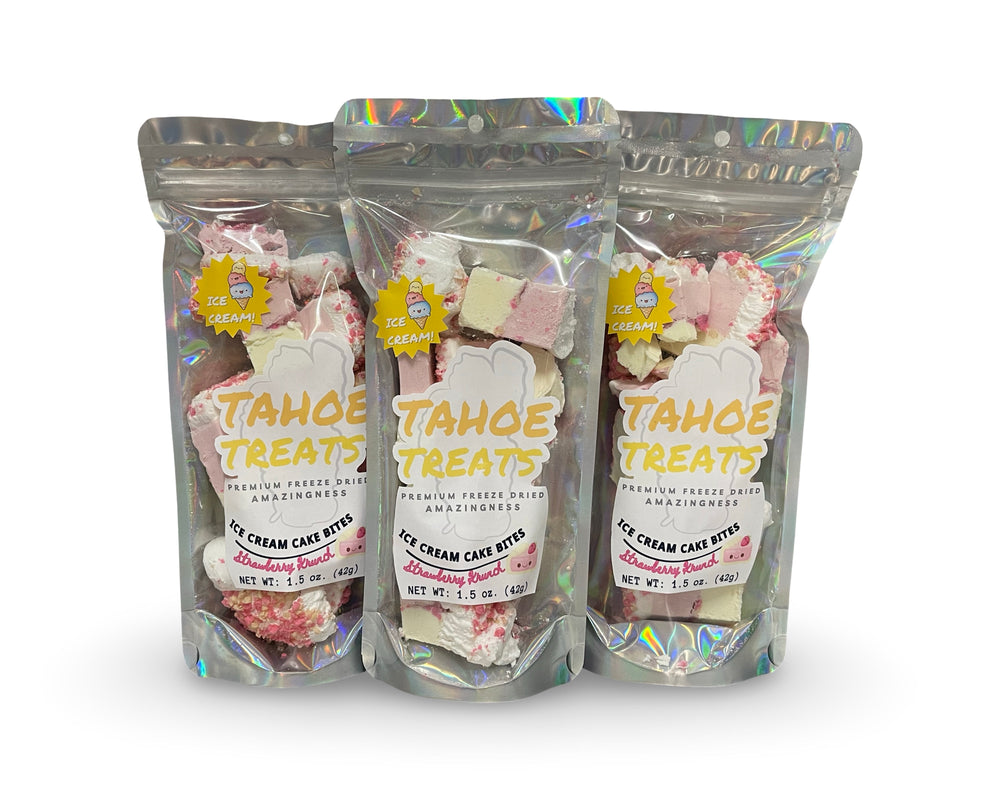 Freeze Dried Strawberry Crunch Ice Cream Cake Bites, photo 6