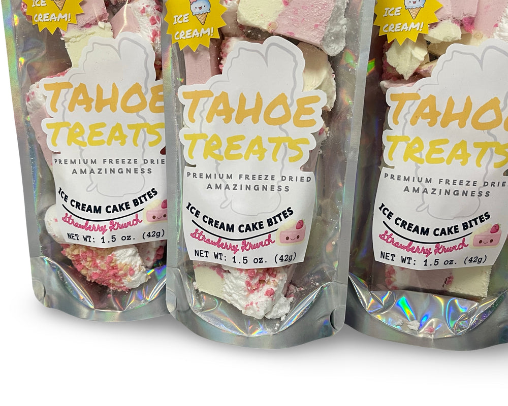 Freeze Dried Strawberry Crunch Ice Cream Cake Bites, photo 5