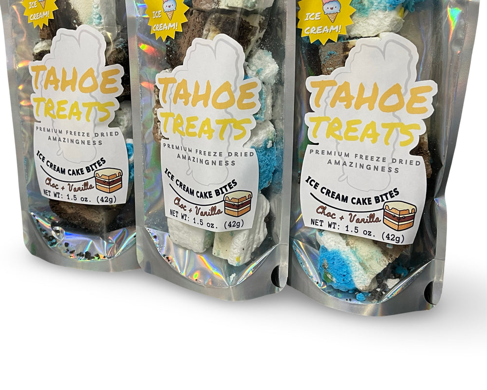 Freeze Dried Chocolate Vanilla Ice Cream Cake Bites, photo 6