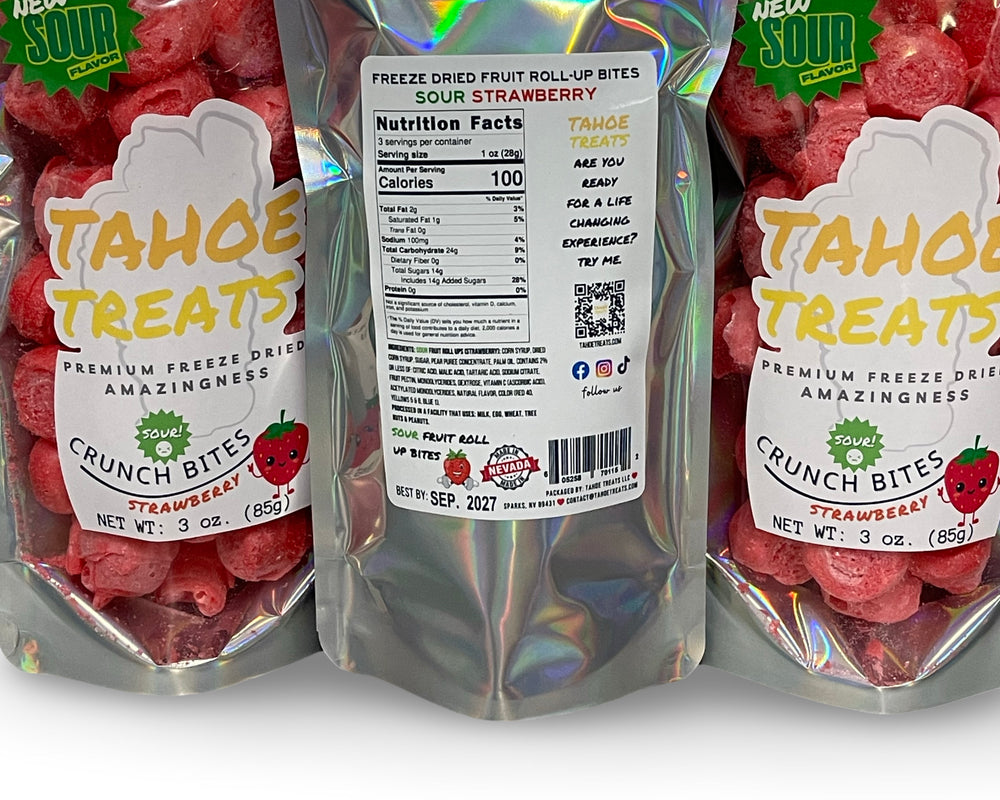 Freeze Dried Sour Strawberry Crunch Bites, photo 4