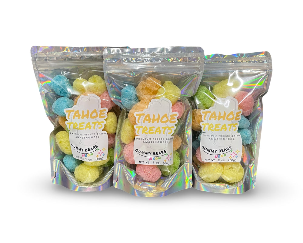 Freeze Dried Neon Gummy Bears, photo 2