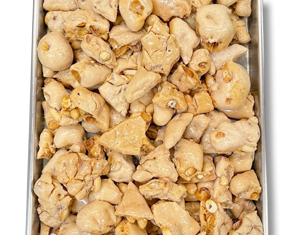 Freeze Dried Peanut Brittle Puffs by Tahoe Treats