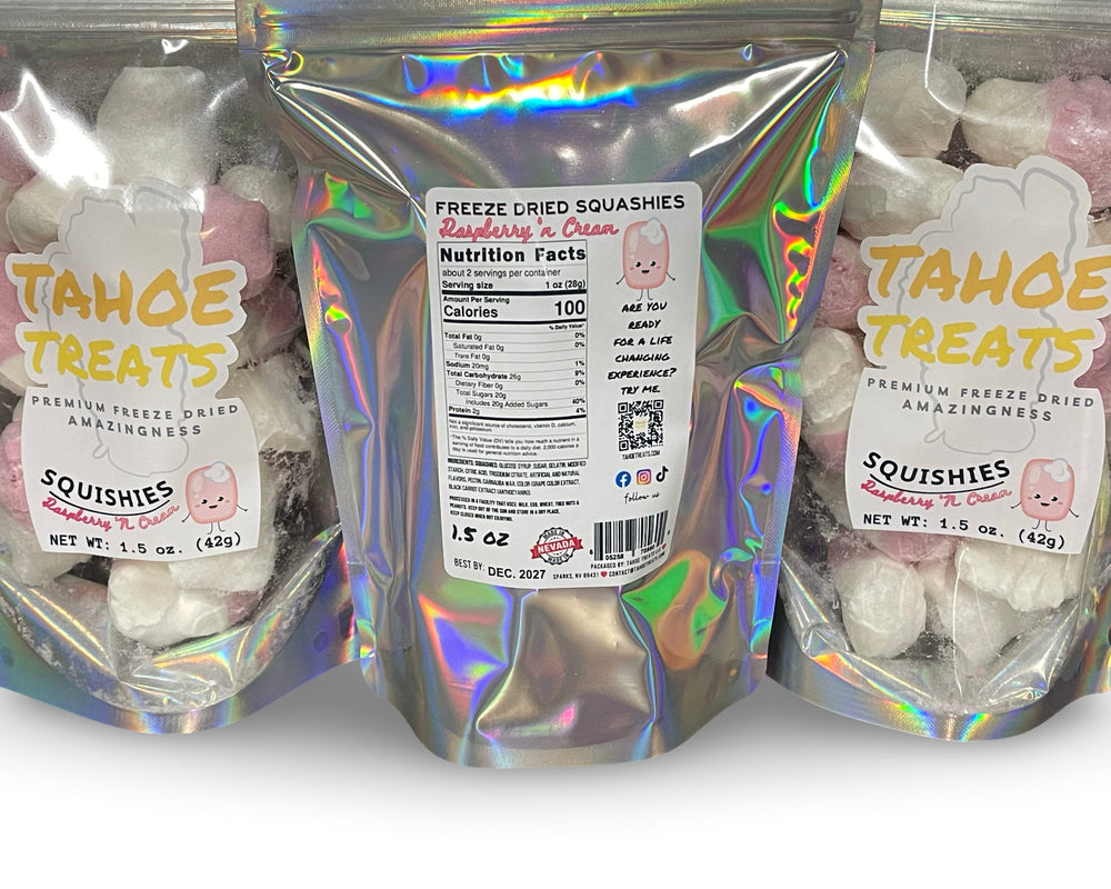 Freeze Dried Raspberry 'N Cream Squishies, photo 6