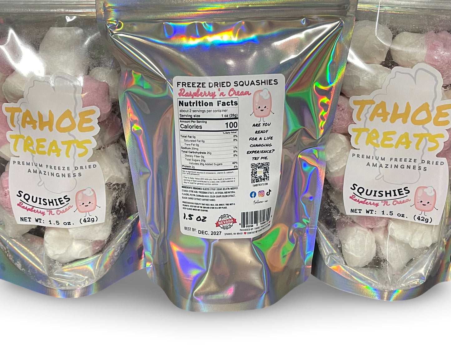 SQUISHIES - Raspberry 'N Cream 1.5 oz