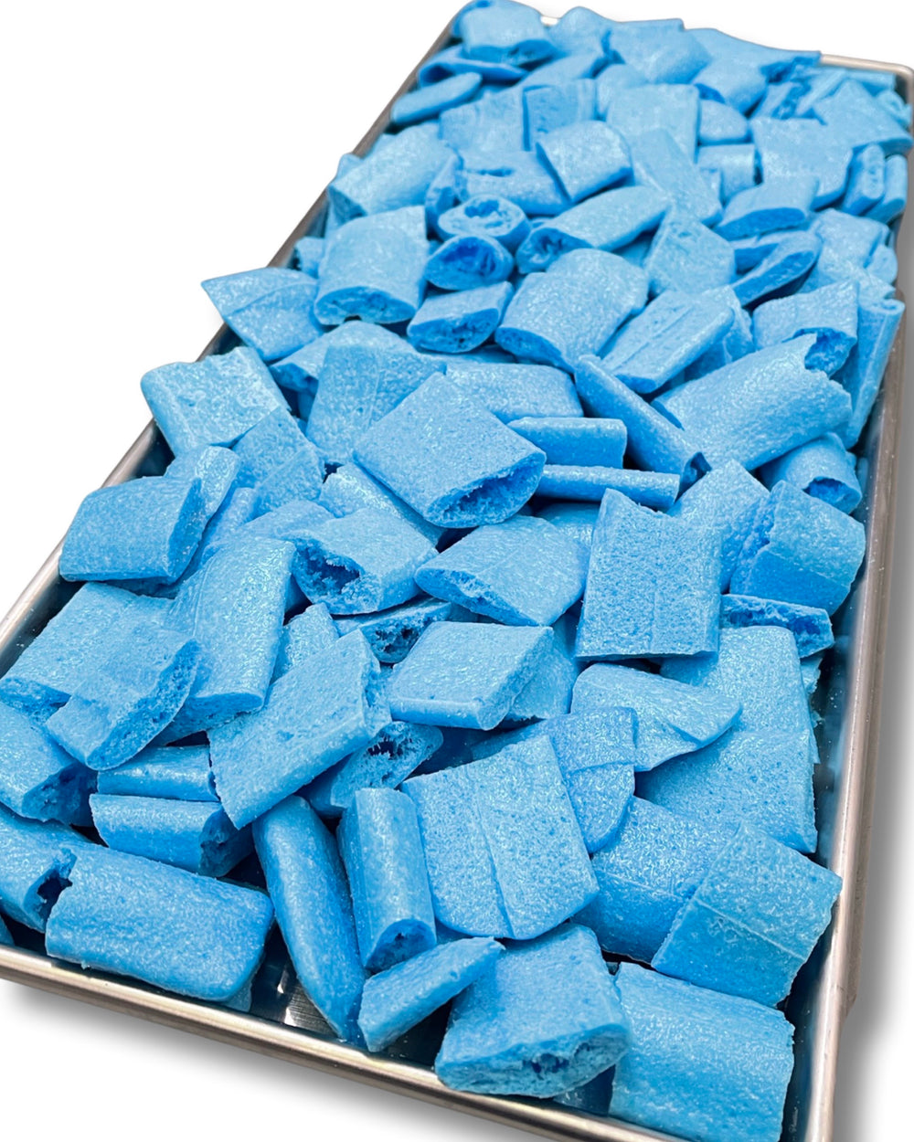Freeze Dried Blue Raspberry Fruit Chips Candy, photo 2