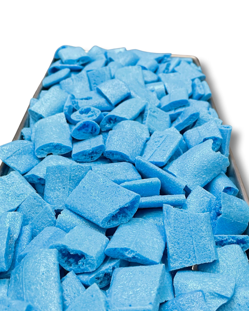 Freeze Dried Blue Raspberry Fruit Chips Candy, photo 3
