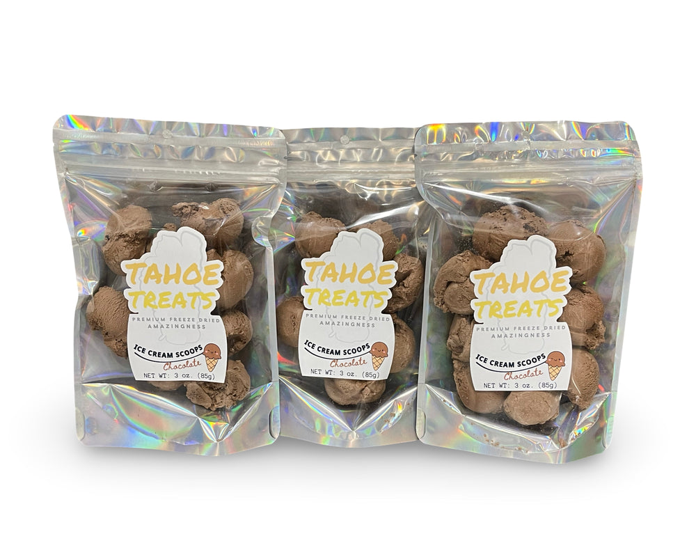 Freeze Dried Chocolate Ice Cream by Tahoe Treats