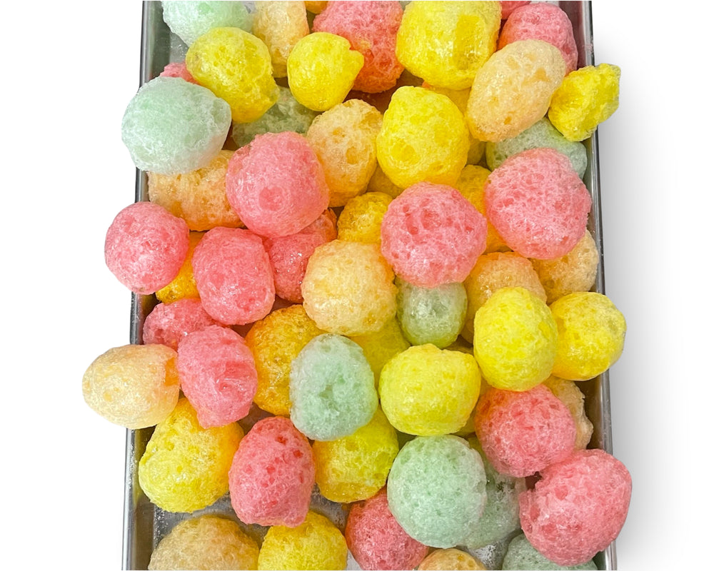 Freeze Dried Tropical Fruity Puffs by Tahoe Treats