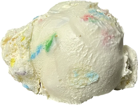 ICE CREAM SCOOPS - Birthday Cake